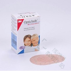 OPTICLUDE PARCHES OCULARES 1539 T-GDE 8,0 CM X 5,7 CM 20 U
